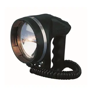 AQUA SIGNAL S&#248;kelys Bremen 12V/50W sort Vanntett: IP68