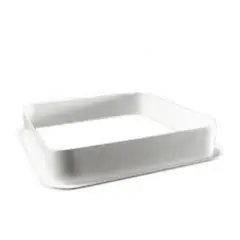 Lowline Innerramme 55 serie 500x500mm - hvit plast