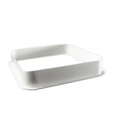 Lowline Innerramme 55 serie 620x620mm - hvit plast