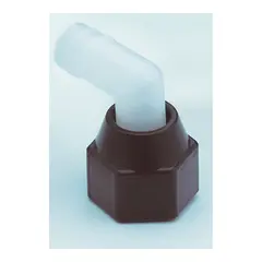 SHURFLO Slangenippel plast vinkel 1/2&quot; bsp x &#216;1/2&quot;