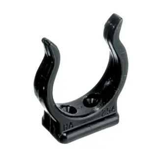 Festeklips 25 mm for b&#229;tshake Sort