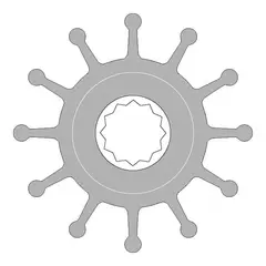 JOHNSON PUMP Impeller F5B