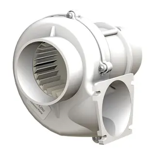 JOHNSON PUMP Ventilasjonsvifte, AirV 3 12V - 280m3&#160;/time - Flensmontert