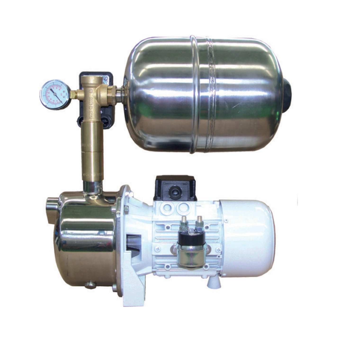 J-Inox 24V 50L Trykkvanspumpe 8L tank