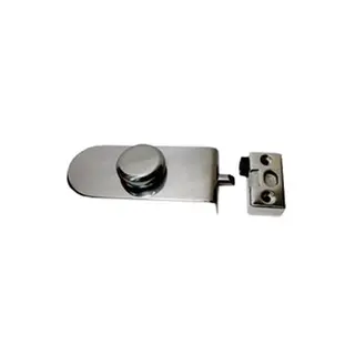 Dørlås , lås for akterport Syrefast - 122x 51 mm - fjærbelastet 