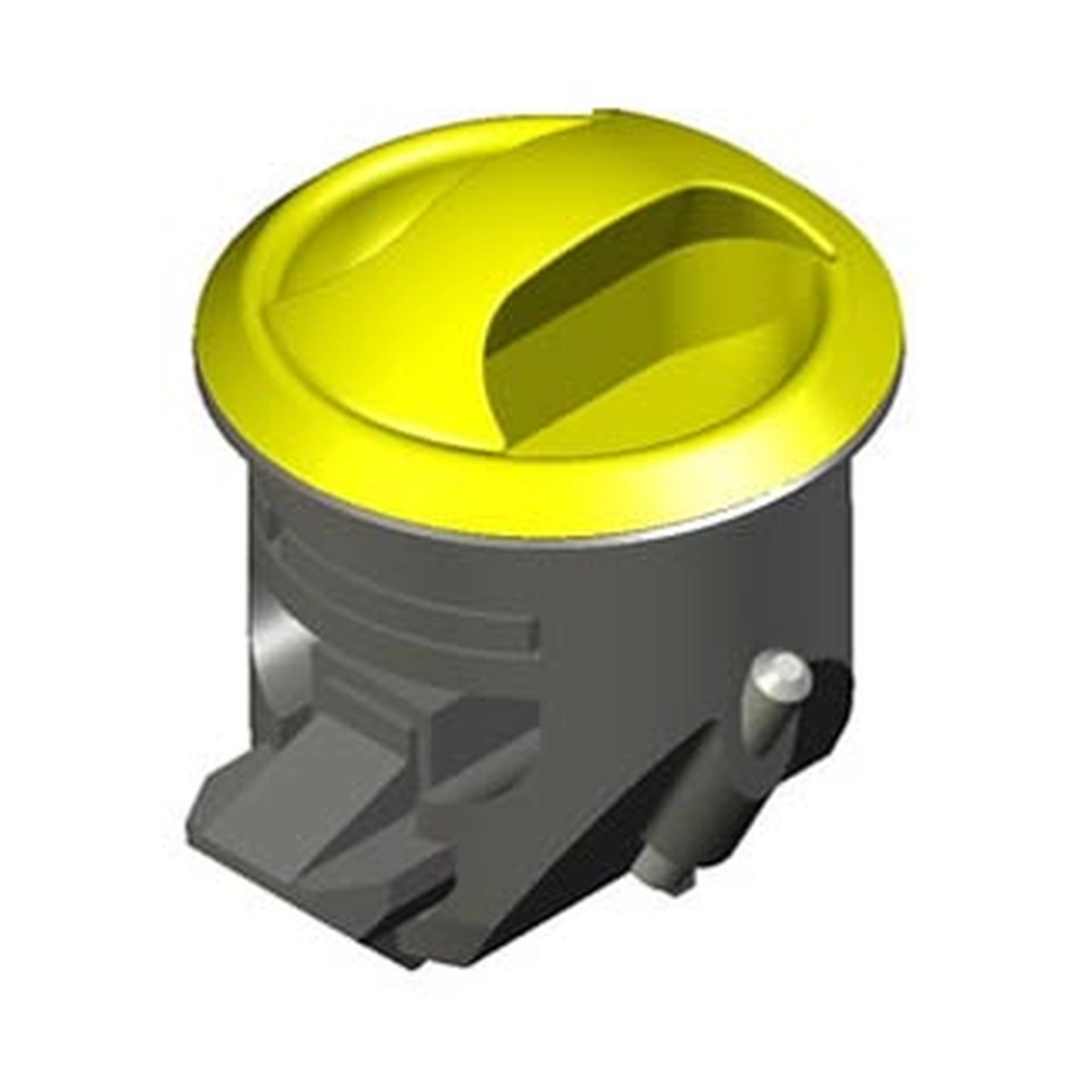 SOUTHCO Luke/skaplås Novibra messinglook - vertikal (for dører)