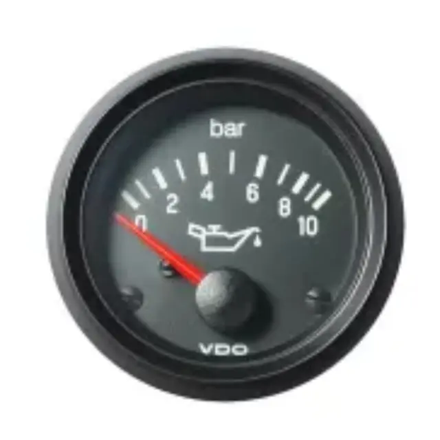 VDO Oljetrykkinstrument Cockpit V 10bar 52mm 12V 