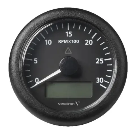VDO Turteller 85mm ViewLine Sort - M/lcd 3000rpm