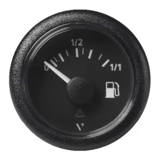 VDO Tankm&#229;ler Drivstoff - 52mm Sort - ViewLine - 3-180 Ohm