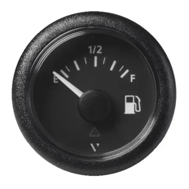 VDO Tankmåler Drivstoff - 52mm Sort - ViewLine - 240-33,5 Ohm 