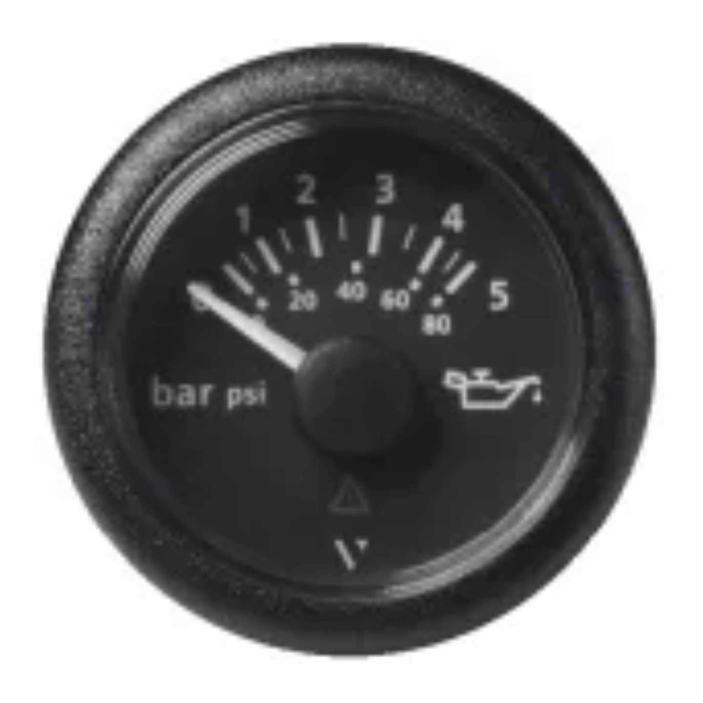 VDO Oljetrykkinstrument 5 bar - 52mm Sort - ViewLine