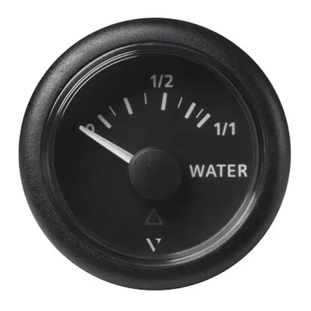 VDO Tankmåler Vann - 52mm Sort - ViewLine - 4-20 mA 
