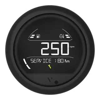 VDO VL Digital 85mm MF-instrument 12/24V analog og J1939