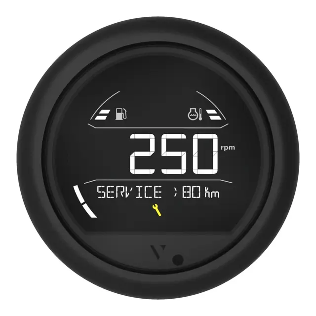 VDO VL Digital 85mm MF-instrument 12/24V analog og J1939 