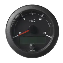 Turteller 3000rpm 85mm sort OceanLink