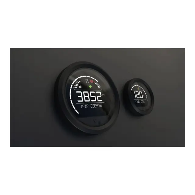 VDO VL Digital 52mm MF-instrument 12/24v analog og J1939 