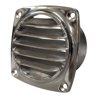 Ventilrist m/ slangestuss - 3" 316 - Syrefast til 75mm slange