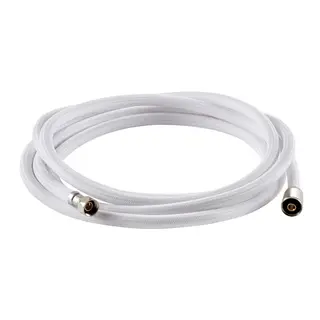 Dusjslange &quot;TOP LINE&quot; - Armert 5m - 3/8&quot; og 1/2&quot;