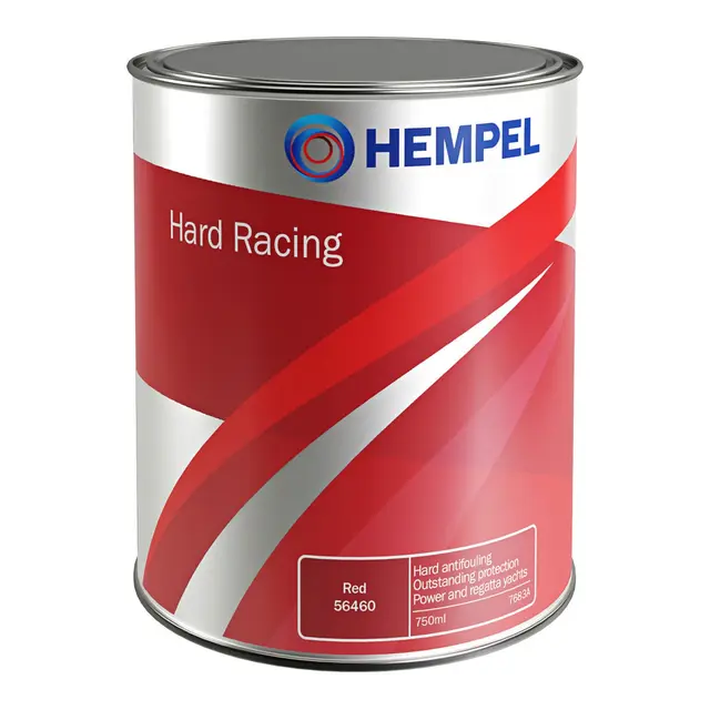 HEMPEL Hard Racing Xtra hardt bunnstoff 2,5L - Farge: dove white 