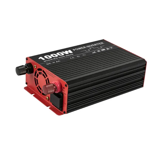 Inverter 12 til 220v - 1000w Modefisert sinus 