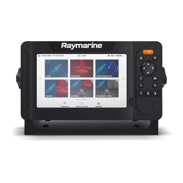RAYMARINE Element 7HV m/ Lighthuse kart (Nordeuropa) 