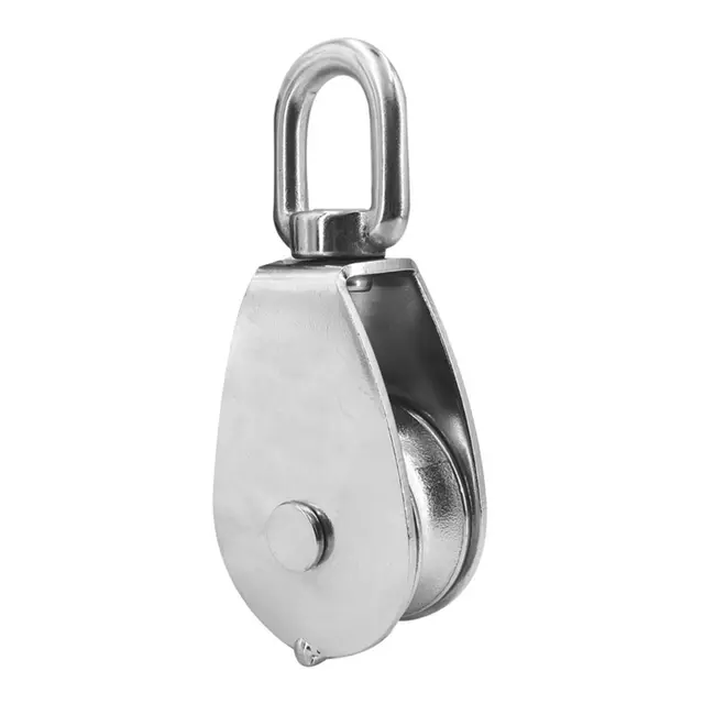Blokk enkel - Syrefast 32mm 8mm tau diameter 