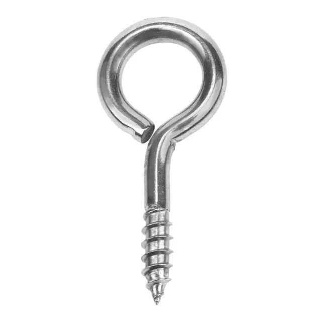 Øyebolt med tregjenger Syrefast stål 316 - 6x60mm 