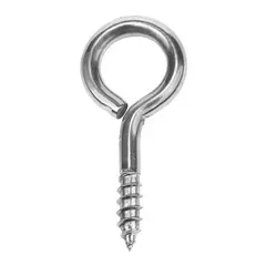 Øyebolt med tregjenger Syrefast stål 316 - 8x80mm