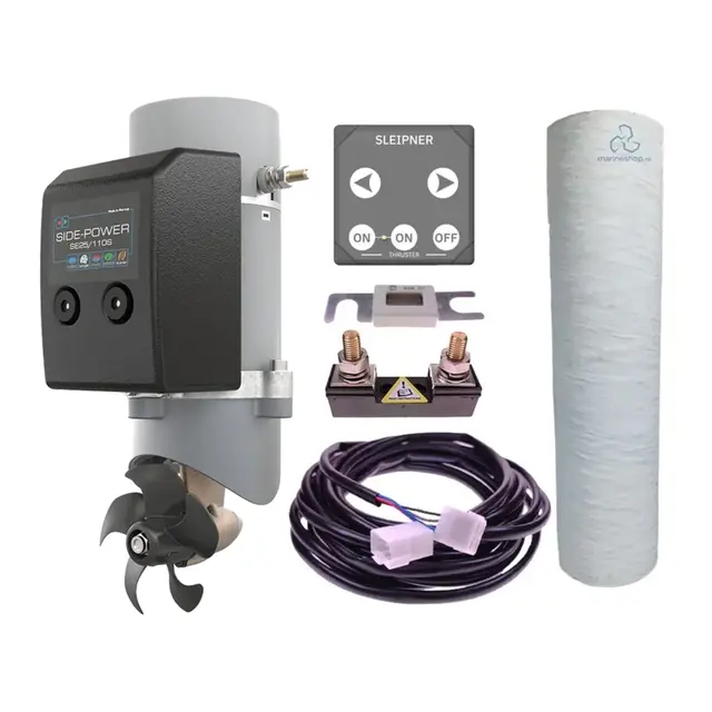 SLEIPNER SE25 Baugpropell  Pakke - 12V 25Kg/2HK/Ø110mm, for Båter >24 fot 