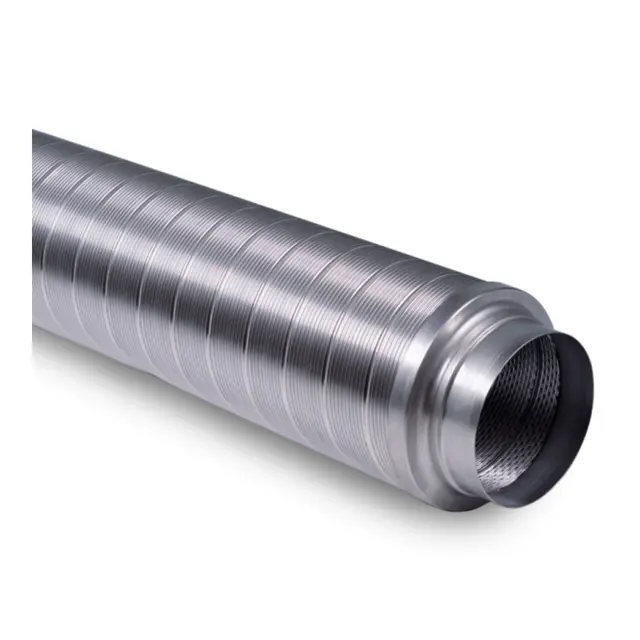 WESTAFLEX Lyddemper VF/AL Ø50mm x 500mm Fleksibel lyddemper - aluminium 