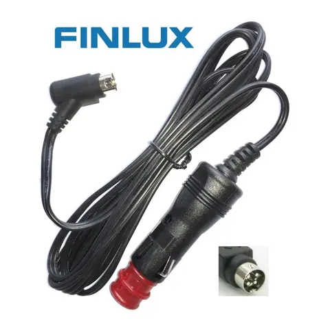 FINLUX 12V kabel 45 gr. vinkel 19&quot; til 24&quot; Finlux - 4 pol