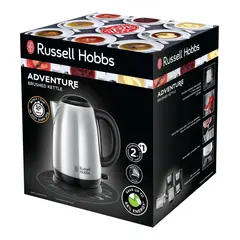 Vannkoker Russell Hobbs Adventure St&#229;l 1,7 liter