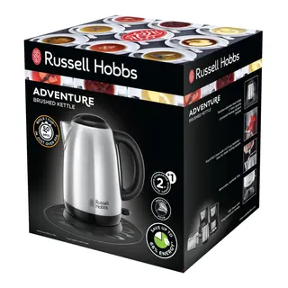 Vannkoker Russell Hobbs Adventure St&#229;l 1,7 liter
