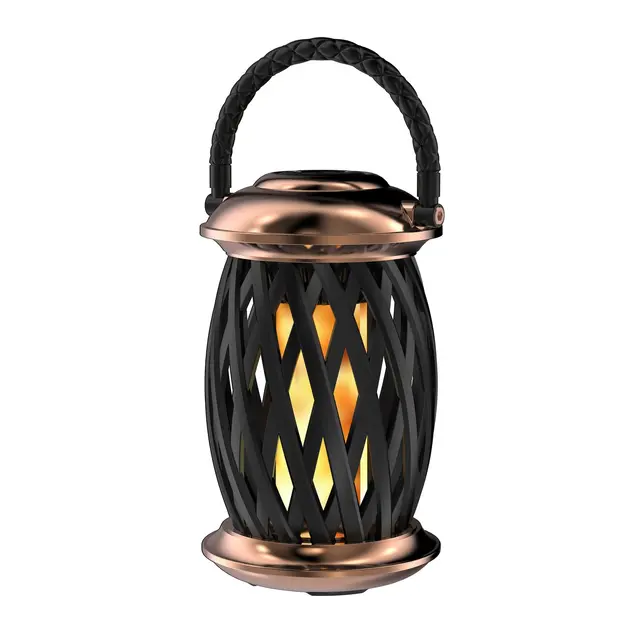 HOMELINE Flammelampe LED Ignis, kobber 