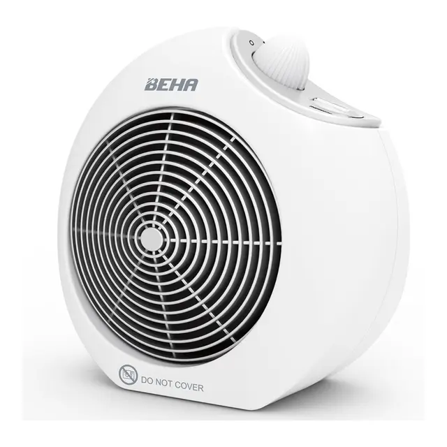 Vifteovn, Beha VT 620, hvit 2000 Watt 