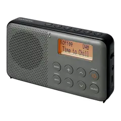 SANGEAN DAB+ Lommeradio  DPR64 Pocket 640 Sort -