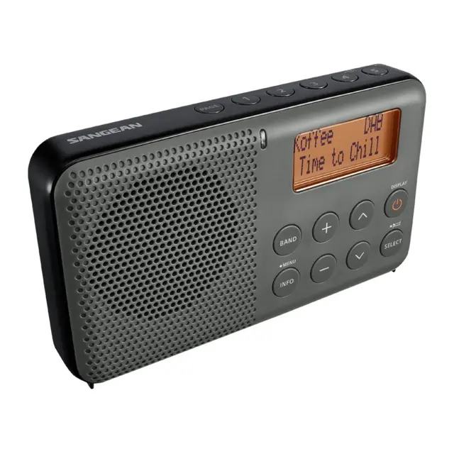 SANGEAN DAB+ Lommeradio  DPR64 Pocket 640 Sort - 