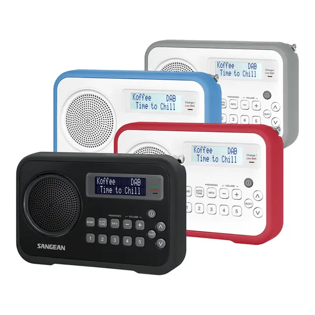 Dab radio Sangean Dpr67 Grå 