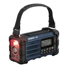 SANGEAN DAB+ solcelleradio  Mmr-99 Bl&#229; Bl&#229;tann