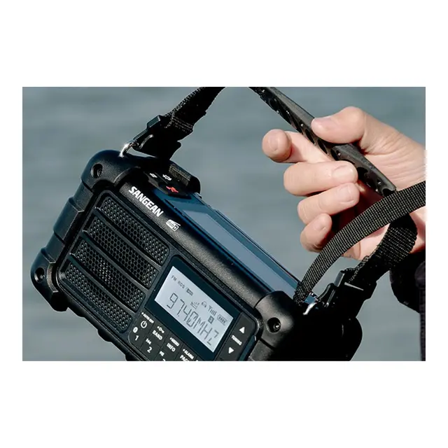 SANGEAN DAB+ solcelleradio  Mmr-99 Blå Blåtann 