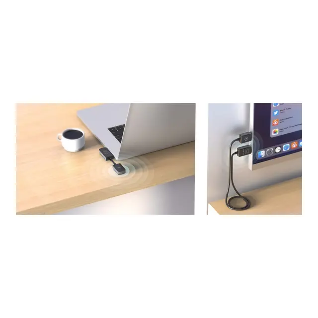 Trådløs A/V-sender Minix USB-C-HDMI banebrytende USB-C til HDMI-sender /mot 