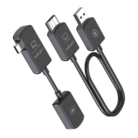 Tr&#229;dl&#248;s A/V-sender Minix USB-C-HDMI banebrytende USB-C til HDMI-sender /mot