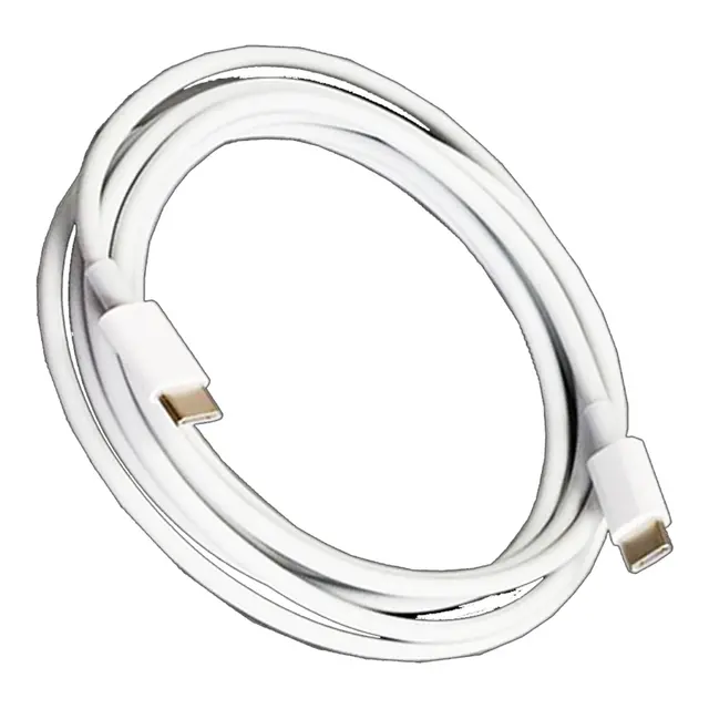 USB-kabel 3m, Audix, hvit, USB C - USB C 