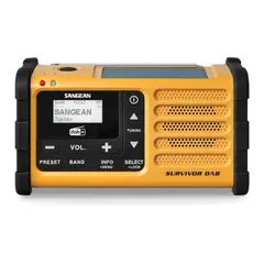 SANGEAN Survivor DAB+ Radio - MMR88 Perfekt i alle situasjoner