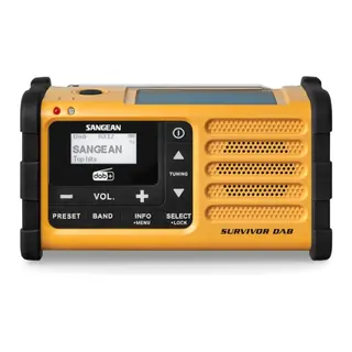 SANGEAN Survivor DAB+ Radio - MMR88 Perfekt i alle situasjoner