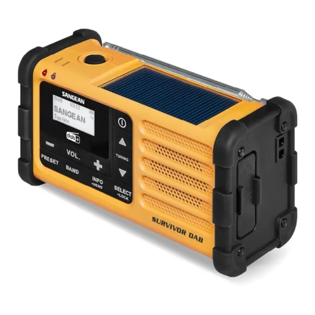 SANGEAN Survivor DAB+ Radio - MMR88 Perfekt i alle situasjoner 