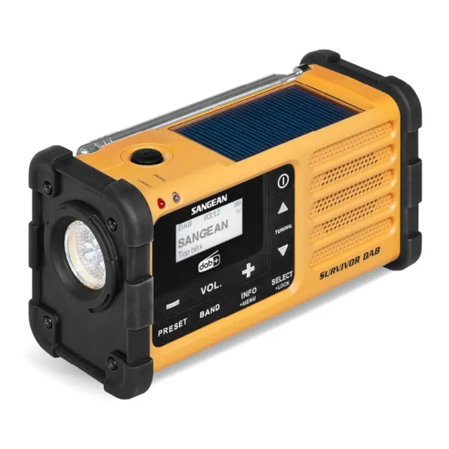 SANGEAN Survivor DAB+ Radio - MMR88 Perfekt i alle situasjoner 