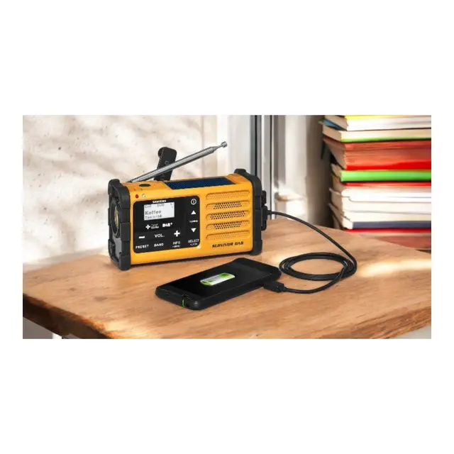 SANGEAN Survivor DAB+ Radio - MMR88 Perfekt i alle situasjoner 