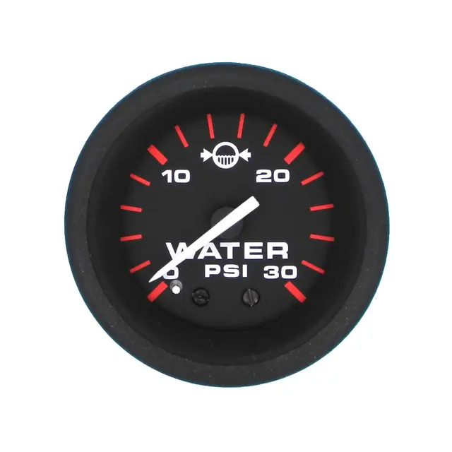 VEETHREE Vanntrykksmåler 0-15 PSI Ø2" - Amega - m/giver 