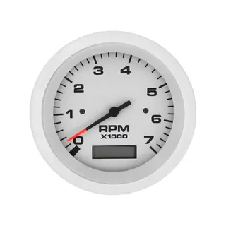 VEETHREE Turteller + Time Bensin 0-7000r &#216;3&quot; - Arctic - Outboard/Inboard